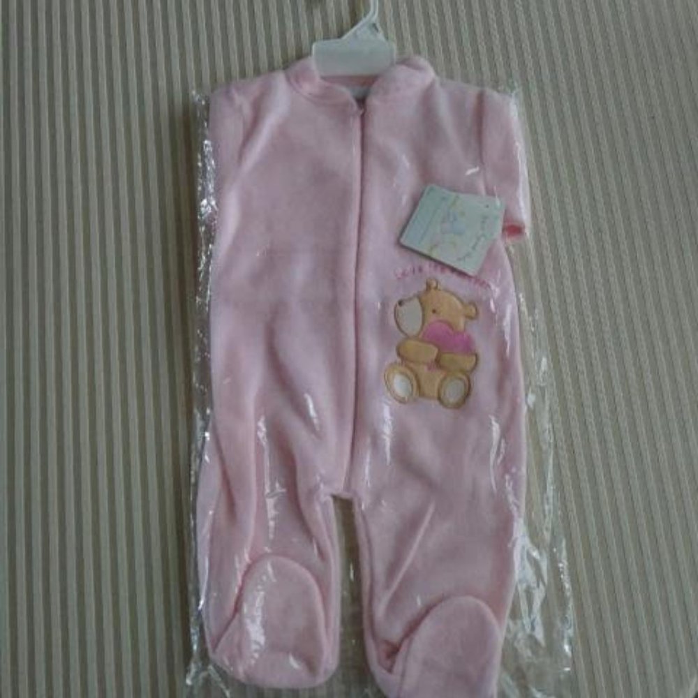 NWT - Rene Rofe Footed One Piece Outfit 6/9 Months